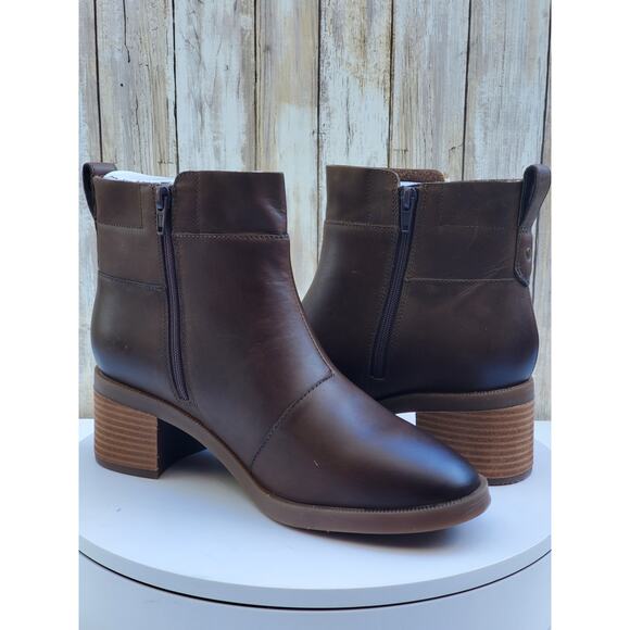 Clarks Women's Collection Lileigh Charm Boots - Size 8.5 W - Picture 6 of 10